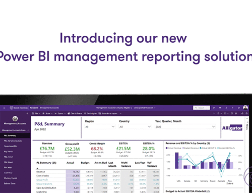 Power BI reporting product video