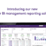Screenshot from Power BI Reporting software video